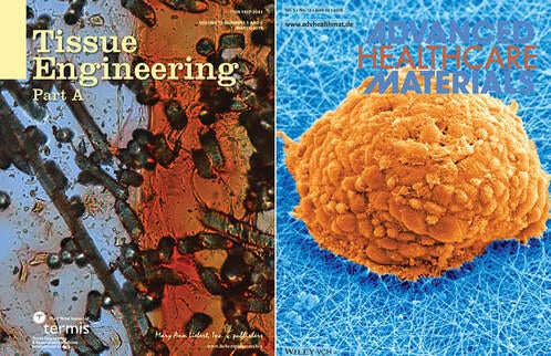 Journal Covers - Tissue Engineering, Healthcare Materials